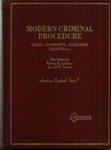 MODERN CRIMINAL PROCEDURE HB