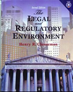 The LEGAL and REGULATORY ENVIRONMENT HB w/ CD