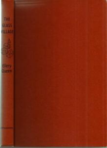 THE GLASS VILLAGE :: 1954 HB by Ellery Queen