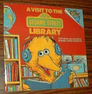 Sesame Street 5 Pictureback Books Take-Along Library Pic 2
