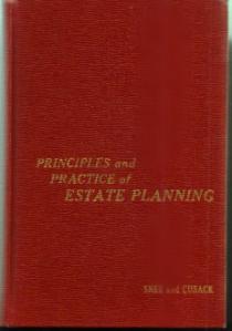 PRINCIPLES and PRACTICE of ESTATE PLANNING HB