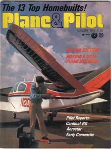 Lot of 5: PLANE & PILOT Magazines from the '70s Pic 3