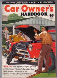 Lot of 3: Car Owner's HANDBOOK Magazines from the '50s Pic 1