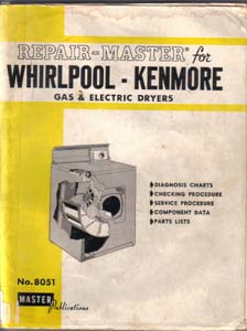 Repair-Master WHIRLPOOL-KENMORE Gas & Electric DRYERS