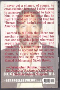 IN CONTEMPT :: Christopher Darden 1996 HB w/ DJ Pic 2