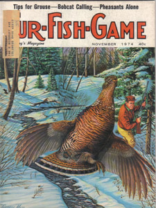 Lot of 3: FUR-FISH-GAME Mags :: Nov 1974, Oct, Dec 1976 Pic 1