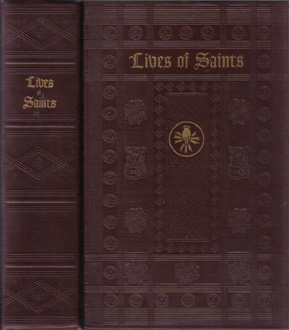 LIVES OF SAINTS with excerpts from their writings :: 1954 HB