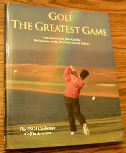 GOLF THE GREATEST GAME USGA Celebrates Golf in America :: Oversized HB w/ DJ Pic 1