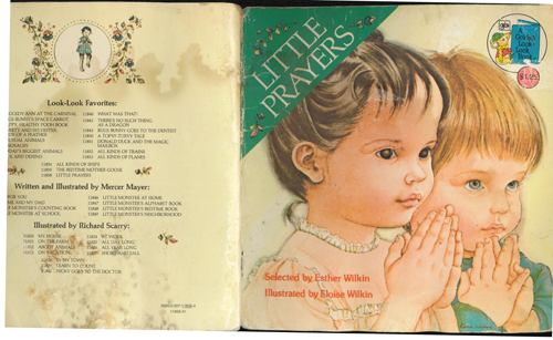 LOT of 2: Prayer Books for Kids :: 1953 & 1980 Pic 2