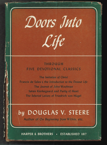 Doors Into Life THROUGH FIVE DEVOTIONAL CLASSICS 1948 HB