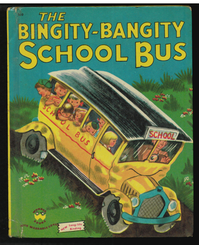 THE BINGITY-BANGITY SCHOOL BUS 1950 HB