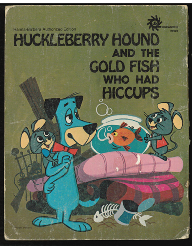 HUCKLEBERRY HOUND AND THE GOLD FISH WHO HAD HICCUPS 1974 HB