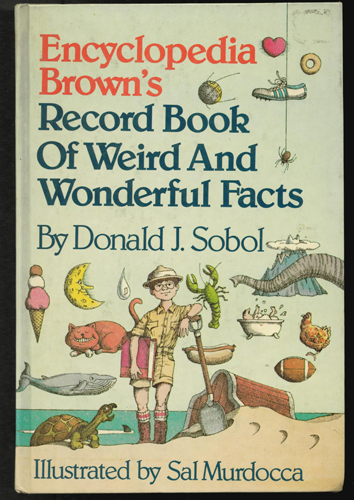 Encyclopedia Brown's Record Book of Weird And Wonderful Facts 1979 HB Pic 1