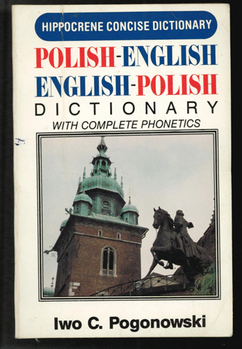 CONCISE POLISH-ENGLISH ENGLISH-POLISH DICTIONARY 1988