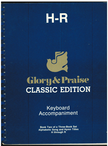Glory & Praise :: Keyboard Accompaniment : H-R