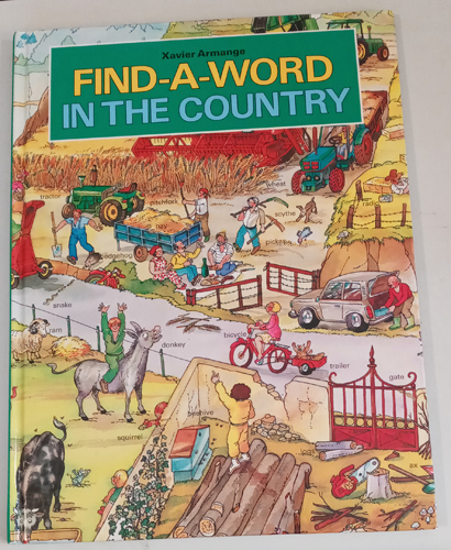 FIND-A-WORD IN THE COUNTRY 1987 HB Pic 1
