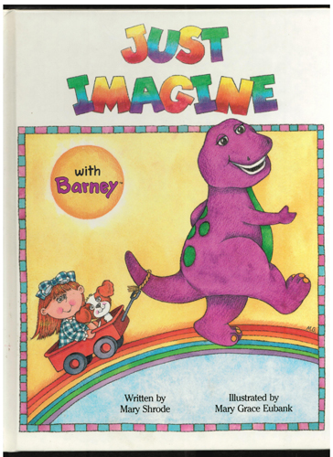 JUST IMAGINE with Barney 1992 HB Pic 1