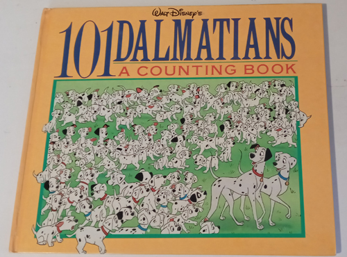 101 DALMATIANS A counting Book 1991 HB