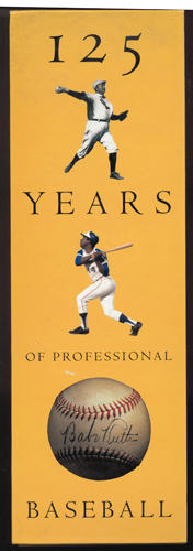 125 YEARS OF PROFESSIONAL BASEBALL 1994 HB Pic 1