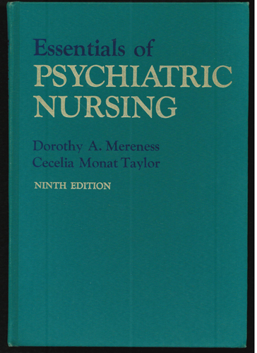 Essentials of PSYCHIATRIC NURSING 1974 HB
