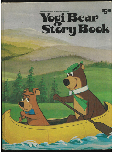 Yogi Bear Story Book 1974 HB Pic 1
