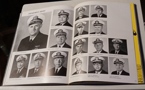 USS ENTERPRISE 1969 History and Yearbook HB Pic 4