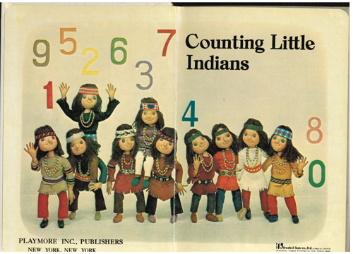 Lot of 2: Tiny 3-D Book Series: TELL ME WHAT TIME IT IS & COUNTING LITTLE INDIANS Pic 4