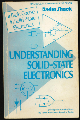 Radio Shack UNDERSTANDING SOLID-STATE ELECTRONICS 1972