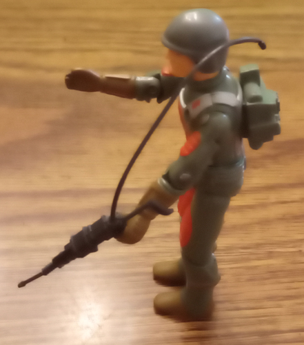 1982 Hasbro GI Joe Flash Laser Rifle Trooper Action Figure Pic 4