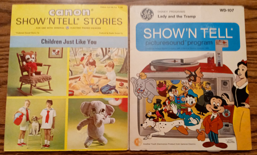 LOT of 5: Show N Tell Miscellaneous Records and Film Strips Pic 2