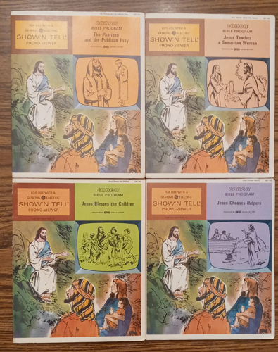 LOT of 7: Show N Tell Religious Records and Film Strips : Lot # 9 Pic 2