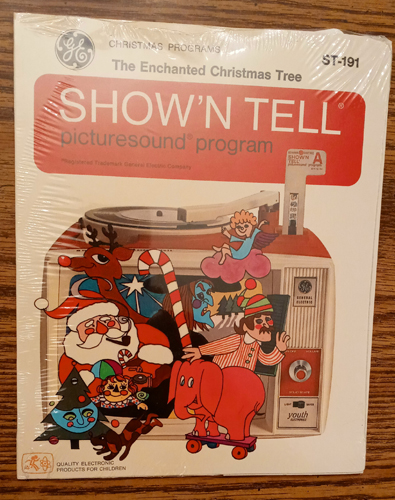 UNUSED Show N Tell CHRISTMAS Record and Film Strip
