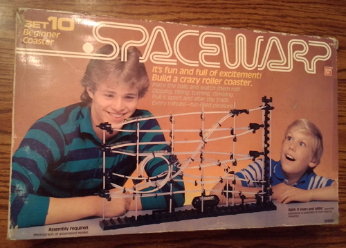 Bandai Spacewarp Roller Coaster Kit 1986 Pic 1