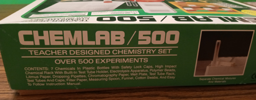 Skilcraft Chemlab / 500 Chemistry Set Over 500 Experiments Pic 3