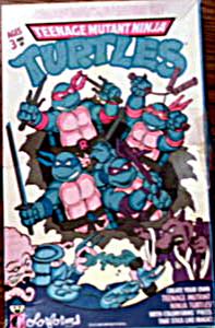  Teenage Mutant Ninja Turtles Colorforms Adventure Set :: 1989 pic 1