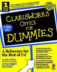 ClarisWorks Office For Dummies Book Pic 1