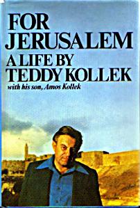 For Jerusalem A Life by Teddy Kollek book Pic 1