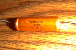 Lot of 4: Sprague WH11D 50UF 100 WVDC Axial Capacitors Pic 2