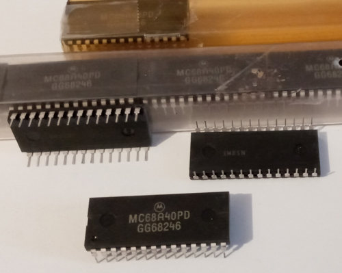 Lot of 8: Motorola MC68A40PD