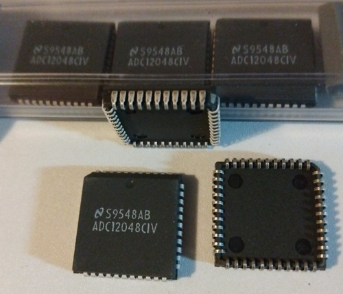 Lot of 6: National Semiconductor ADC12048CIV