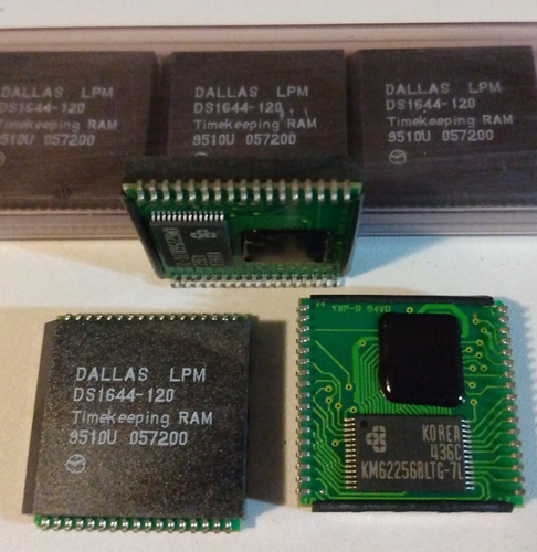 Lot of 8: Dallas DS1644-120 Timekeeping RAM
