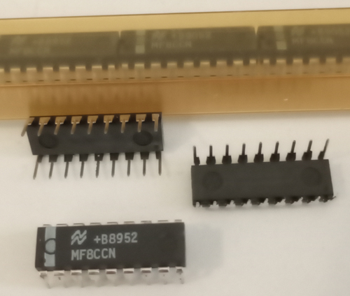 Lot of 8: National Semiconductor MF8CCN