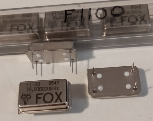 Lot of 9: Fox 16.000000 MHz Crystals