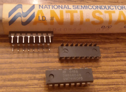 Lot of 11: National Semiconductor DM8660AN
