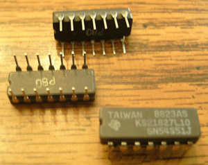Lot of 27: Texas Instruments SN54S51J