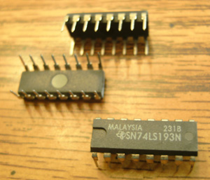 Lot of 25: Texas Instruments SN74LS193N