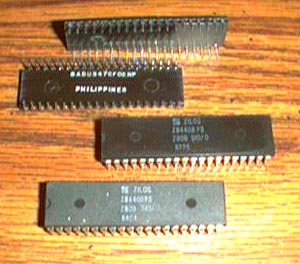 Lot of 4: Zilog Z8440B PS Pic 2