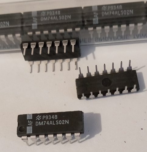 Lot of 22: National Semiconductor DM74ALS02N