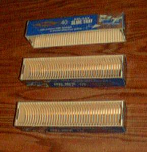 Lot of 3: YANKEE 40 Slide Trays with Slide Retainers Pic 1