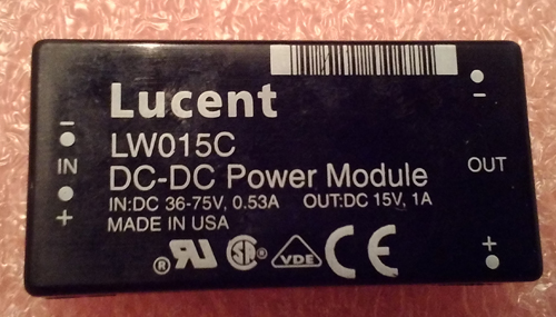 Lucent LW015C :: DC-DC Power Module 